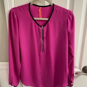 Dark Pink Blouse